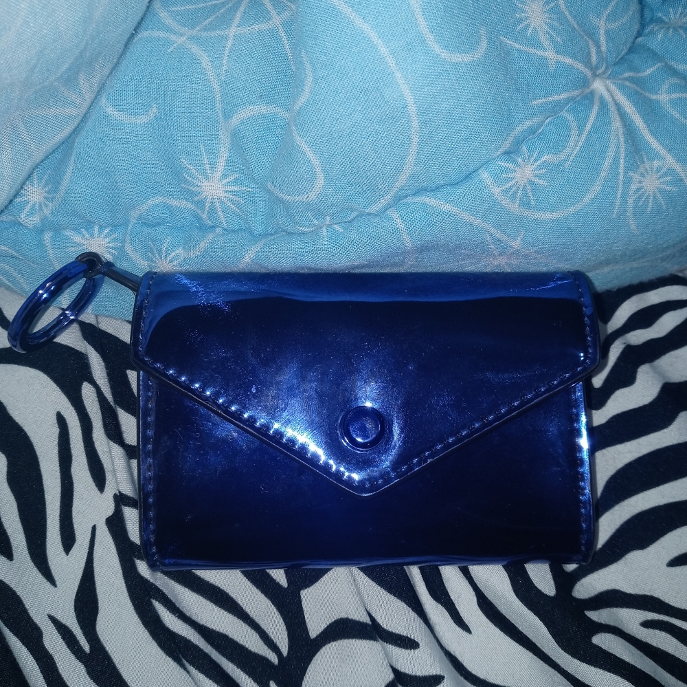 Rebecca minkoff bifold key ring leather wallet